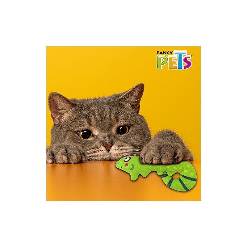 Fancy Pets Juguete Camaleón para Gato con Sonido