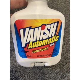 Vanish Automatic In-Tank Toilet Bowl Cleaner 12 Fl Oz, Blue, Vintage 1997