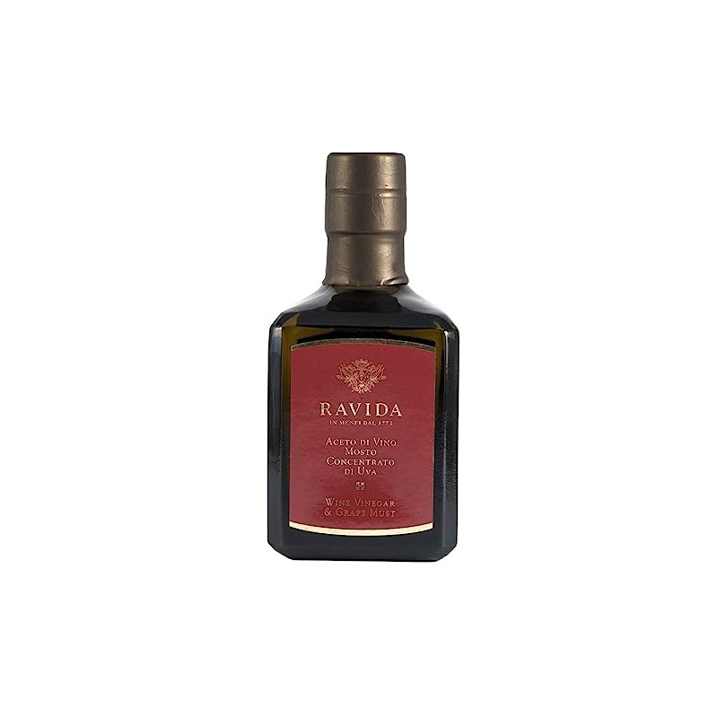 Ravida Aceto di Vino, Sicilian Marsala Wine Vinegar with Grape