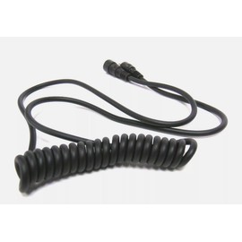 for GMAX Helmets Universal RCA Style Heated Visor Kit. Includes 18" Male Only Power Cord & Coiled Extension Cord Male & Female Ends