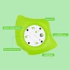 Baby Bath Thermometer Alarm LCD Display Fish Shaped Waterproof 0‑60