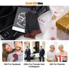 GSG SINCE 1998 Mens Genuine Leather Gloves Cashmere Lined Touchscreen