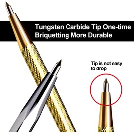 LZMDISU Tungsten Carbide Tip Scribe, 6 Pack Carve Engraver Metal Etching Pen Scriber Tools for Stainless Steel, Glass, Ceramics, Metal Sheet and Gold/Welding
