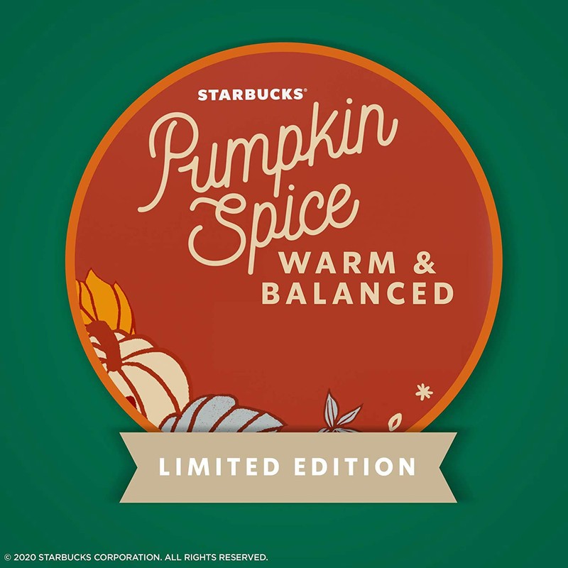 Starbucks Pumpkin Spice Flavored Ground Coffee - Warm & Balanced,