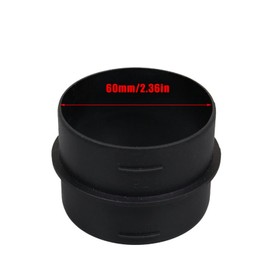 Carkio Ducting Joiner Connector Pipes 60 mm Connection Pipe for Eberspacher for Webasto Air Diesel Auxiliary Heater Straight