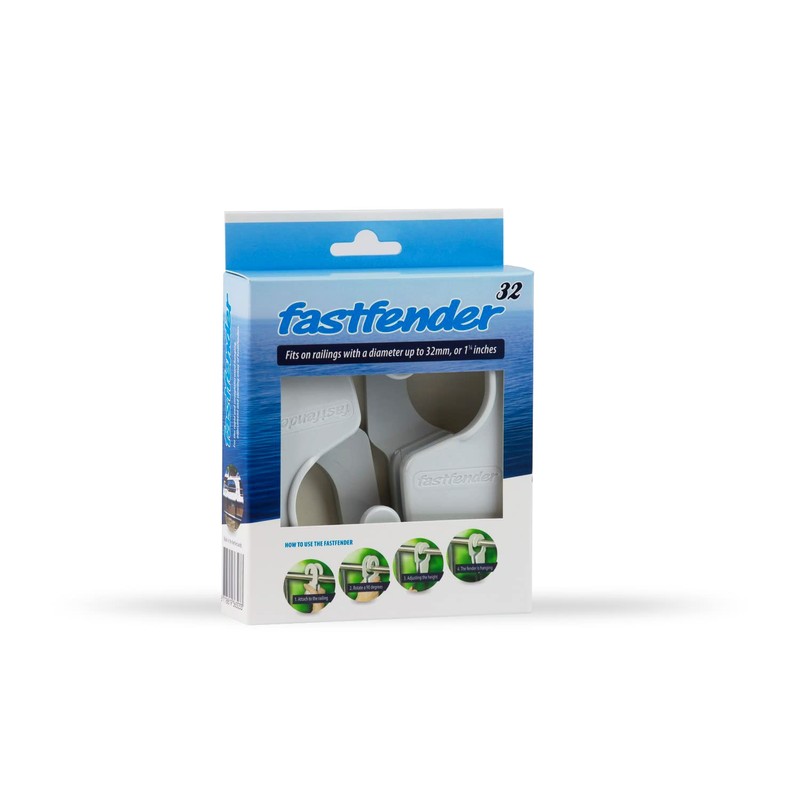 Fastfender 32 White - Fender Holder for 32 mm Pipe