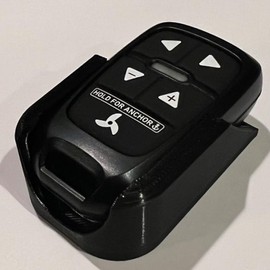 Remote holder fits Lowrance TMR-1 Ghost trolling motor Crafted by a fisherman for fishermen.
