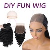IDN BEAUTY 15A Cambodian Raw Human Hair Bundles Natural Black