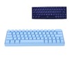 Mechanical Keyboard 64 Key White Light 3 Mode Ergonomic Layout