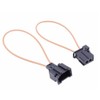 Tiardey 2Pcs Most Fiber Optic Loop Male & Female Connector
