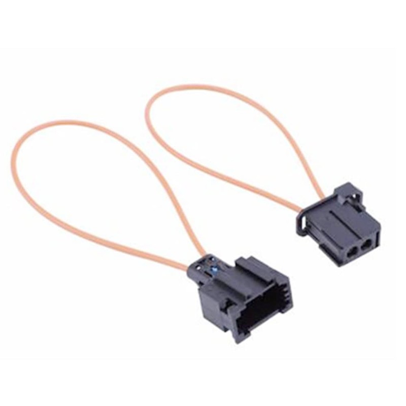 Tiardey 2Pcs Most Fiber Optic Loop Male & Female Connector