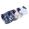 4 Pcs Reusable Cloth Diapers Easy to Set Up Washable