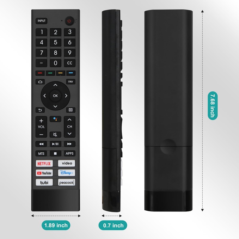 for Hisense Tv Remote Replacement,Universal Remote Control for Hisense Android