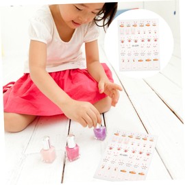 Beavorty 10sheets Bunny Nail Art Stickers Easter Carrot Nail Decals Supplies for Boys and Girls Adults Easy to Apply Detachable Decorations
