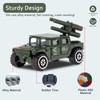 Shellvcase Diecast Military Vehicles, 6 Pack Army Toys Assorted Alloy