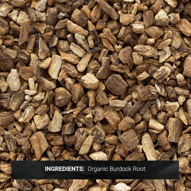 Frontier Organic Burdock Root, 1-Pound Bulk Bag, Common in Root