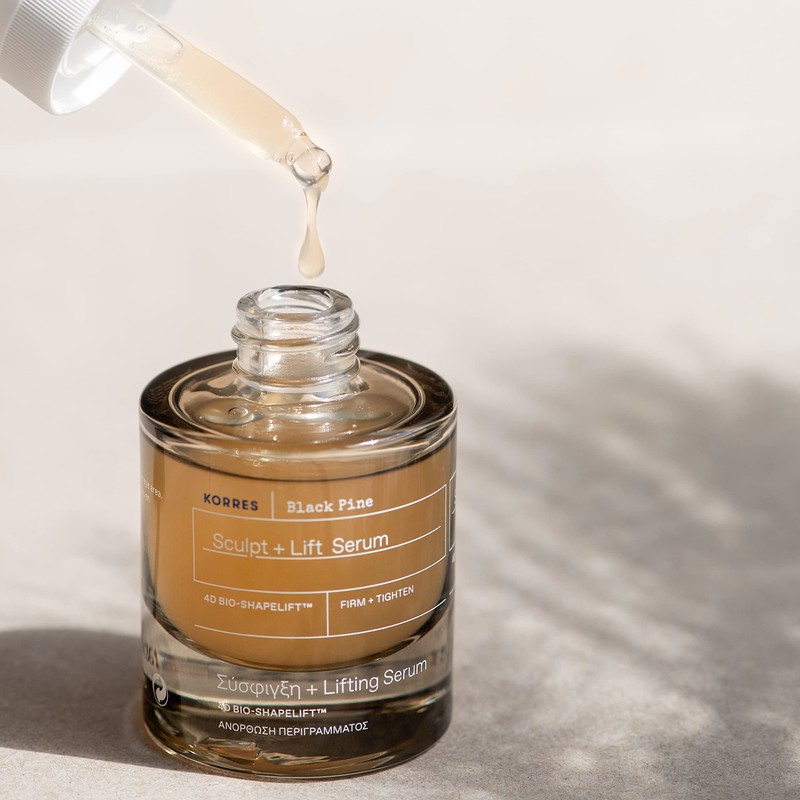 KORRES Black Pine 4D BioShapeLift Remodeling and Firming Facial Serum