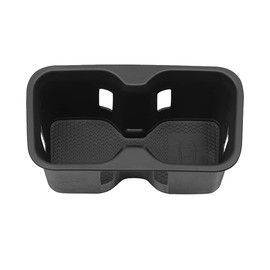 Center Console Cup Holder Plug-in for BYD Shark 6 Pickup Truck, with Anti Shake and Detachable Functions, Washable Rubber pad Black