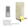 Remote Control LED Candles - Set of 3 Battery-Operated Realistic