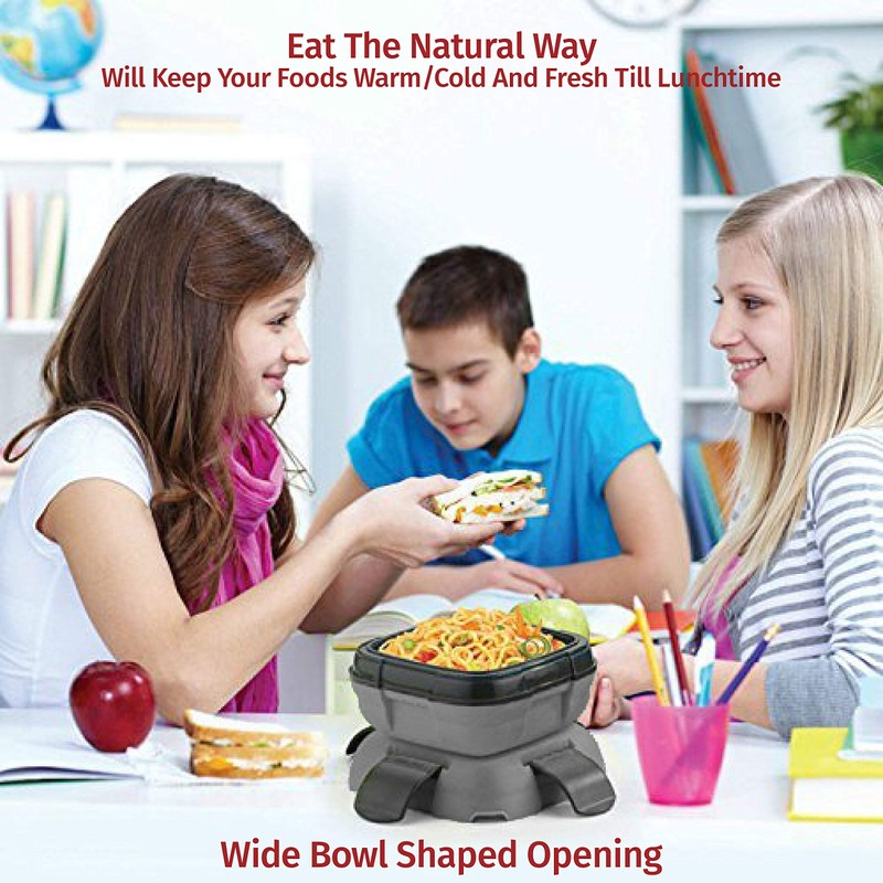 Pinnacle Insulated Leak Proof Lunch Box - Thermal Lunch Container