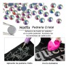 Pedreria Cristal Para Uñas Decorativas Hotfix 1440 Pcs Ss10