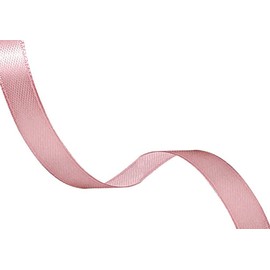 Rose Gold Satin Ribbon 3/8 inches x 25 Yards, Fabric Ribbons for Christmas Gift Wrapping, Christmas Garland, Christmas Tree Ornaments, Bows Making, DIY Crafts, Sewing Projects and Wedding Party