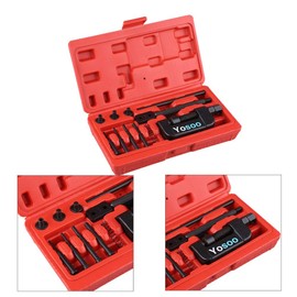 Motorcycle Rivet Tool Set, 13 Pieces Motorcycle Chain Breaker Link Splitter Riveter Rivets Repair Tool Chain Separator Separator Separator Tool Separating Tool Chain Tool Bicycle / Motorcycle