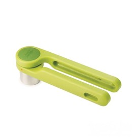 Joseph Joseph Helix Picadora de ajos ergonómica de acero inoxidable, verde, talla única