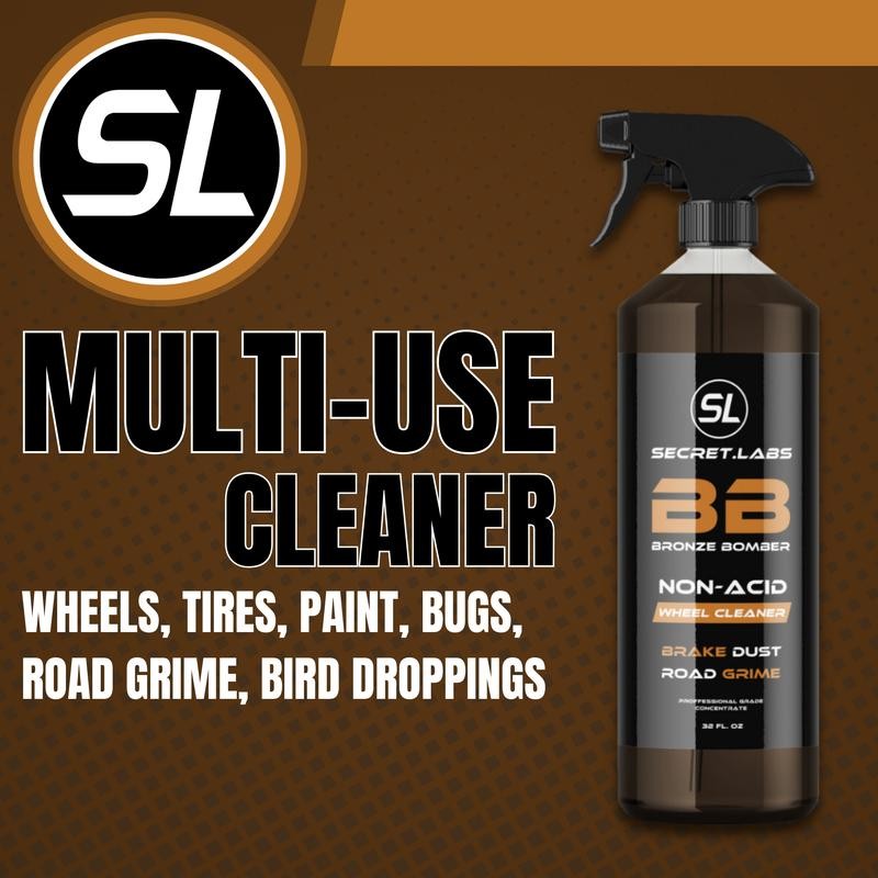 Bronze Bomber Non-Acid Wheel Cleaner (32oz):_2 Pack