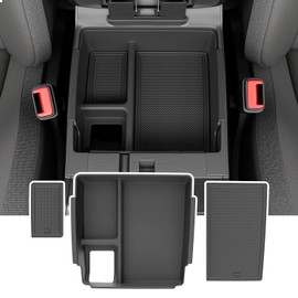 xipoqix Center Console Organizer Compatible with 2022-2026 Nissan Frontier Armrest Trays Storage Box Replacement for 2022 2023 2024 2025 2026 Nissan Frontier Accessories