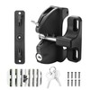 Gate Latch Key, Built in Stainless Steel Lock Tongue, Adjustable,
