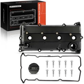 A-Premium Engine Valve Cover Kit, with Oil Filler Cap & Bolts & Gasket, Compatible with Nissan Altima 2002-2006, Sentra 2002-2006, 2.5L Gas QR25DE Engine, Replace # 13264-3Z001, 132643Z001