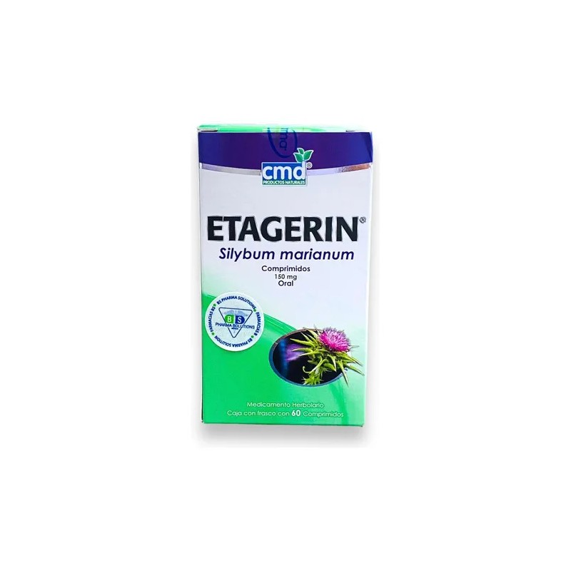 Etagerin Silybum Marianum (cardo Mariano) C/60 Comp. Cmd