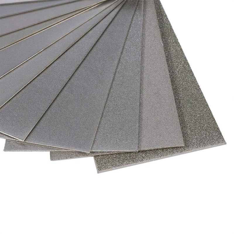 150 Grit Diamond Sharpening Stones, Rectangle Diamond Thin Grinding Polishing