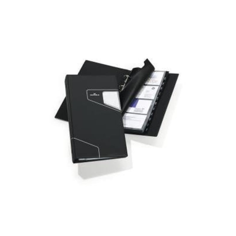 Durable Visifix Pro Business Card Holder - Grey