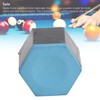 Billiard Chalk, Pool Rod Chalk Anti Slip Effect Hex Professional