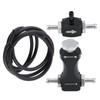 Aluminium Manual Boost Controller Set, Adjustable Bilateral Turbo T Bleed