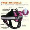 Dogline Vest Harness for Dogs and 2 Removable Do Not