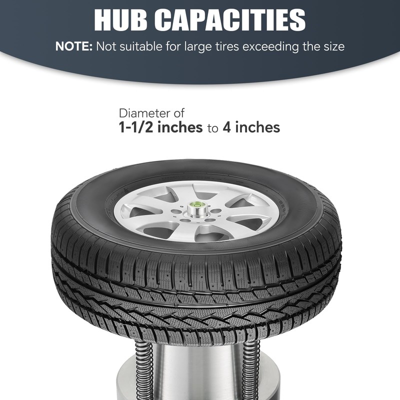ATPEAM Portable Bubble Wheel Balancer Heavy Duty Hubs Wheel Tire