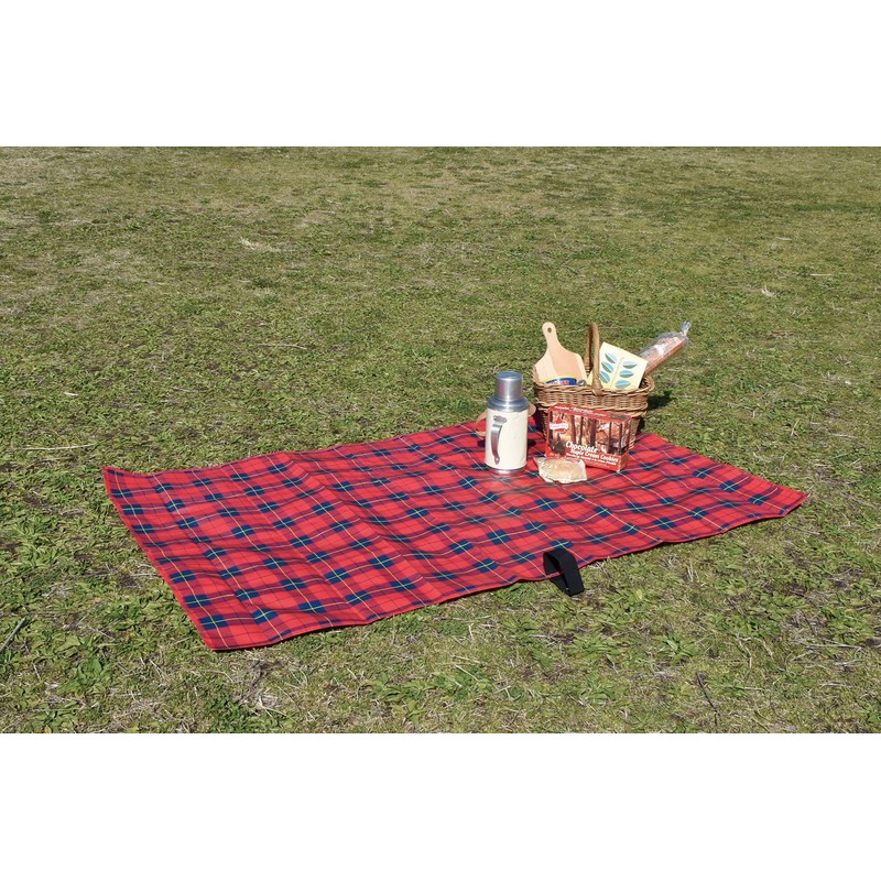 Gendai Hyakka piatto Leisure Sheet RD Tartan Check A580RD