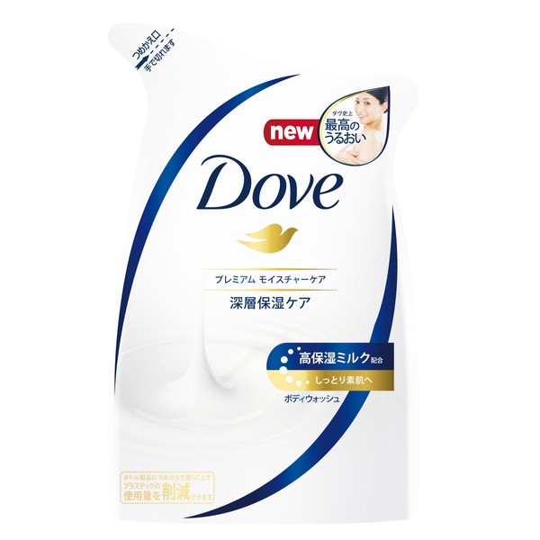 Dove Body Wash, Premium Moisture Care, Refillable, 12.7 oz (360 g)
