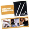 OHPHCALL Stainless Steel Tweezers Set Jewelry Tweezers for Gems Non-Slip