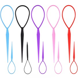 Kururinpa Sticks, Set of 10, Hair Arrangement Sticks, Hair Styling Tools, Multi-functional, Bumble-shaping, Professional, Beginner, Salon, Hairdresser, Household, Commercial Use, Large and Small Set,