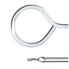 60" Acrylic 4" Loop Easy-Grab Handicap Drapery Baton Curtain Wand