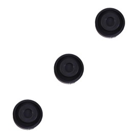 Mobestech 3pcs Hydraulic Jack Disk Slotted Frame Protector Rail Floor Jack Guard Adapter Tools for Car Rv Pinch Weld Rigid Rubber