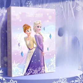FASHION YO A4 Elsa Display Book Folder 30 Pockets Presentation Project Book Document Folder with Plastic SleevesLightweight Wallets for Document Office School Organization for Kids Adults (Elsa)