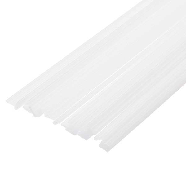 sourcing map 20pcs 8 Inch Plastic Welding Rods PP Welding
