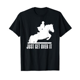 Inglese Equitazione Hunter Jumper Ragazza Cavallo Maglietta