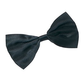 Bristol Novelty BA559 Bow Tie Small Black Budget, Unisex-Adult, One Size