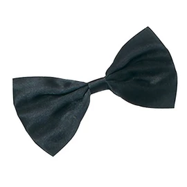 Bristol Novelty BA559 Bow Tie Small Black Budget, Unisex-Adult, One Size